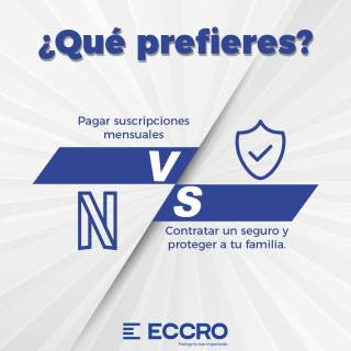 ¿Pagas más en suscripciones mensuales que la mayor parte del tiempo no utilizamos y no puedes pagar un seguro?
Contáctanos y te ayudamos a encontrar el mejor seguro para ti:
📩 ventas@eccro.mx
📱 81 1484 0044
www.eccro.mx
#SeguroDeVida #SegurosMonterrey #Seguro