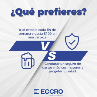 Sin darnos cuenta destinamos mucho de nuestro dinero en cosas que no nos dejan beneficio. Mejor invierte en tu seguridad y la de tu familia.
Contáctanos:
📩 ventas@eccro.mx
📱 81 1484 0044
www.eccro.mx
#Eccro #Seguros #SegurosMonterreyNewYorkLife #SeguroDeGastosMedicos #SeguroDeVida #Retiro