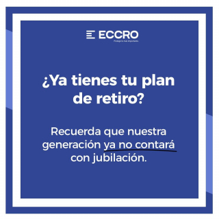 Si aún no tienes tu plan de retiro contáctanos y nosotros te asesoramos. 
Contáctanos:
📩 ventas@eccro.mx
📱 81 1484 0044
www.eccro.mx
#Eccro #Seguros #SegurosMonterreyNewYorkLife #SeguroDeGastosMedicos #SeguroDeVida #Retiro #Segubeca